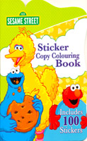 Sesame Street : Sticker Copy Colouring Book